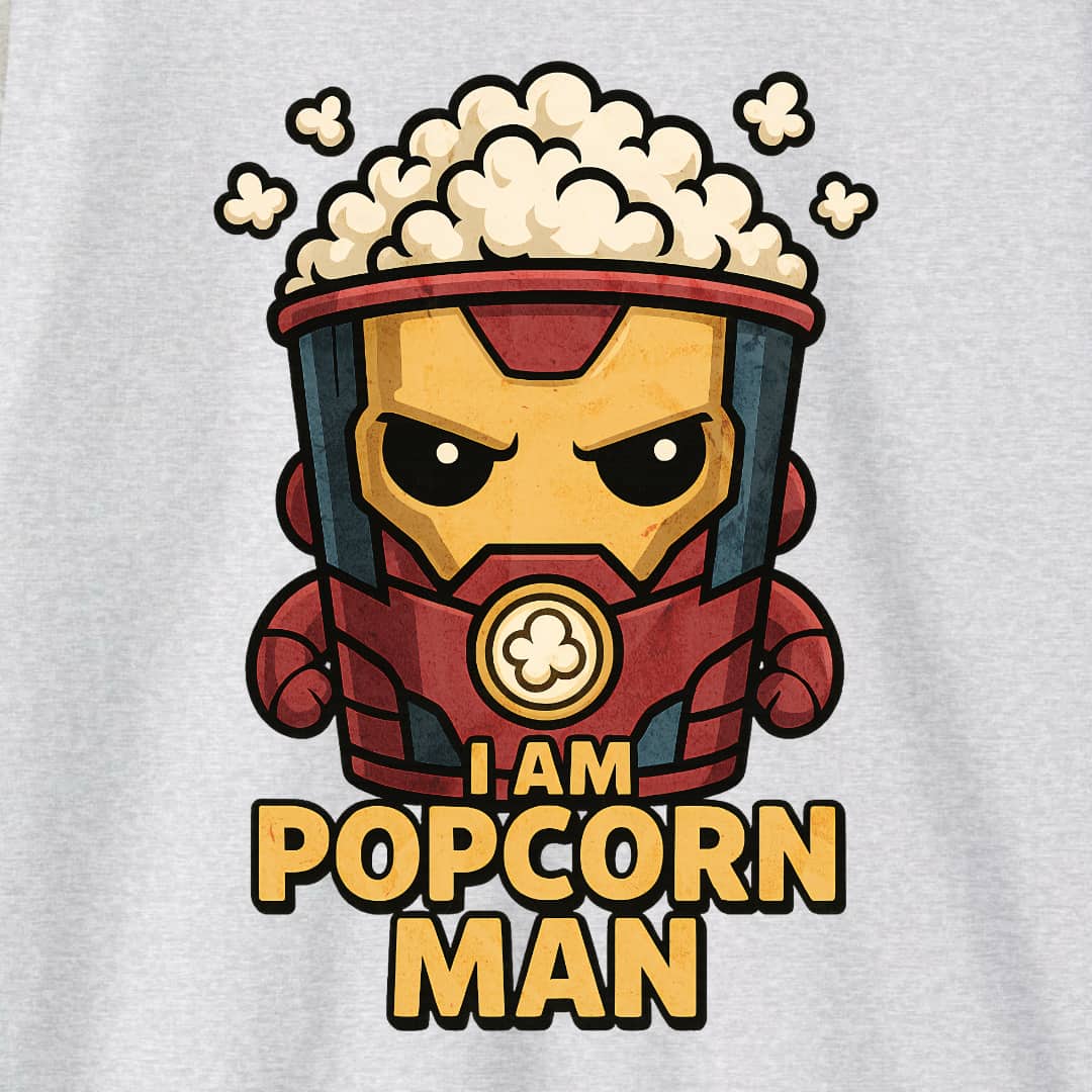 I Am Popcorn Man Crewneck