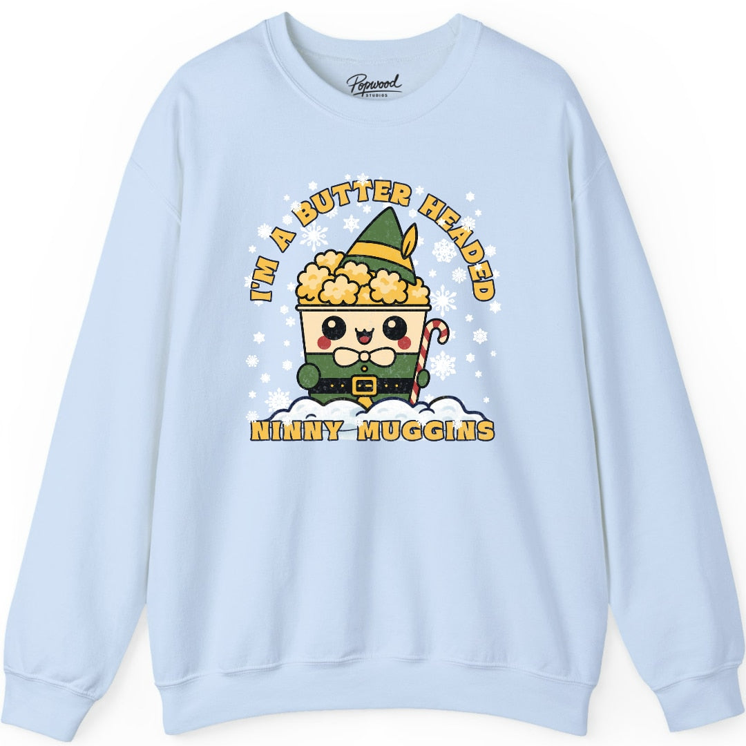 Ninny-Muggins Elf Crewneck