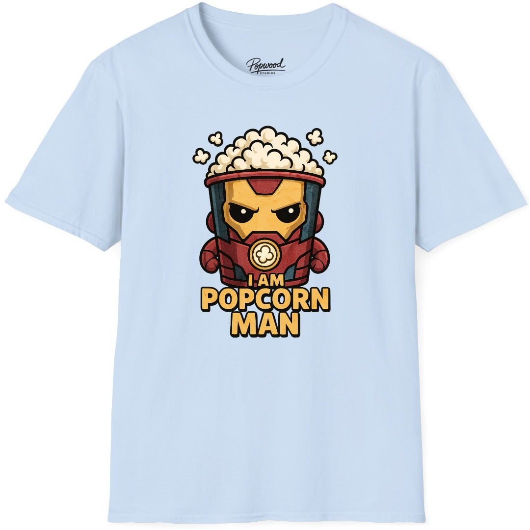 I Am Popcorn Man Tee