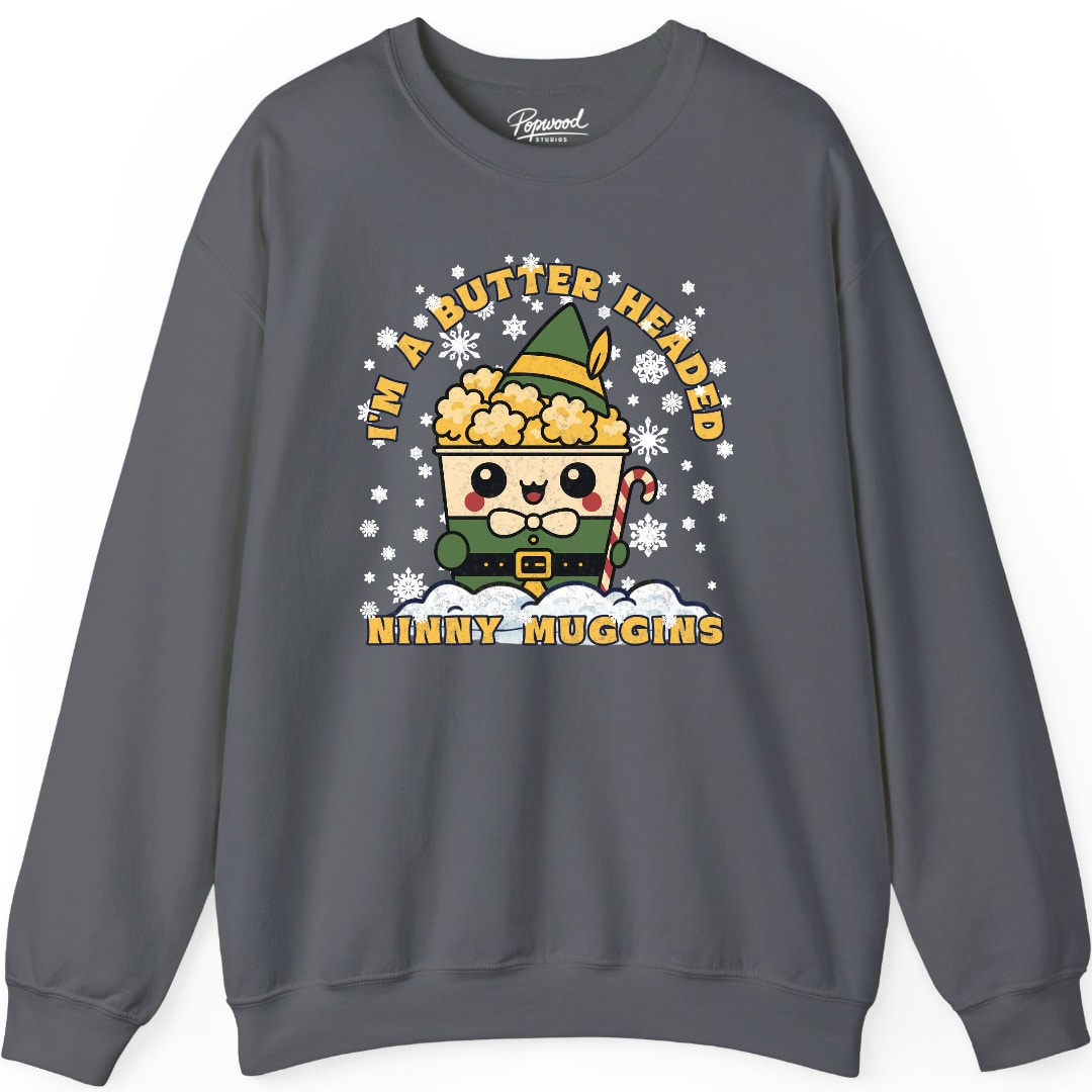 Ninny-Muggins Elf Crewneck