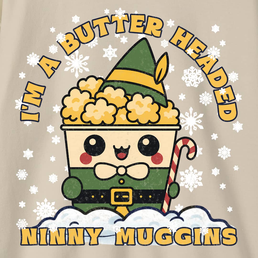 Ninny-Muggins Elf Crewneck