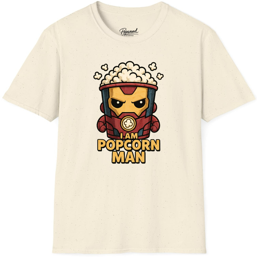 I Am Popcorn Man Tee